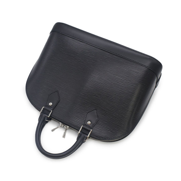 Louis Vuitton Alma PM Handbag Epi Black Silver - Picture 2 of 8